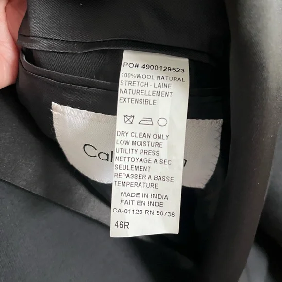 Calvin Klein Black Tuxedo - Picture 3 of 16